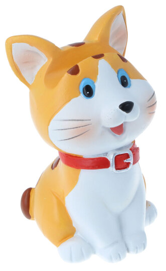 Niedlicher Brillenhalter "Kitten" in Gelb