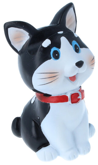 Niedlicher Brillenhalter "Kitten" in Schwarz