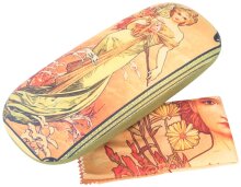 Hartschalen - Motivetui von Mucha FRÜHLING mit...