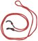 Brillenband / -kordel mit Gummi-Endschlaufe, verstellbar in zinnoberrot