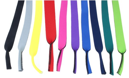 10 Stück Elastische Neoprenbänder in verschiedenen Farben