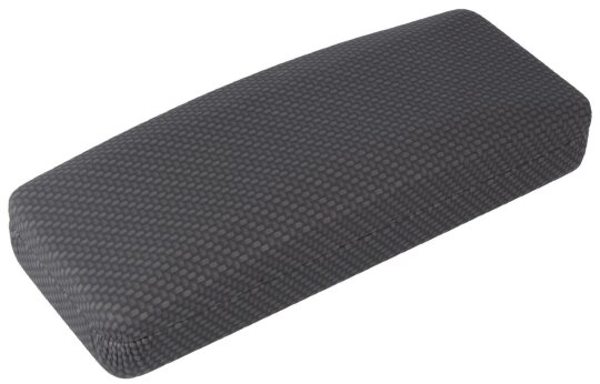Dunkelgraues Hartschalen-Brillenetui mit edlem Carbon-Design "Ibiza Carbon"