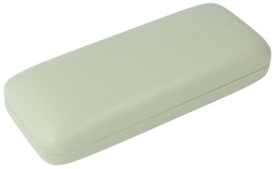 Stylisches Brillenetui "Martinique Pastell" mit Metallscharnier in Grün