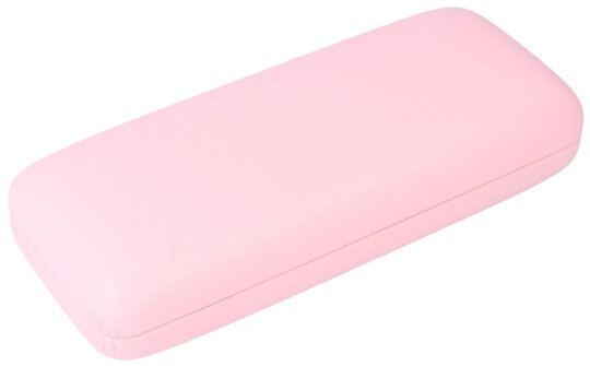 Stylisches Brillenetui "Martinique Pastell" mit Metallscharnier in Rosa