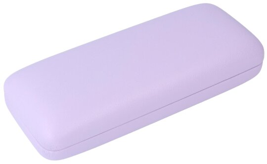Stylisches Brillenetui "Martinique Pastell" mit Metallscharnier in Violett