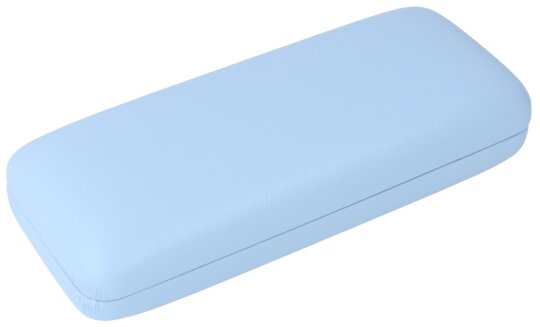 Stylisches Brillenetui "Martinique Pastell" mit Metallscharnier in Blau
