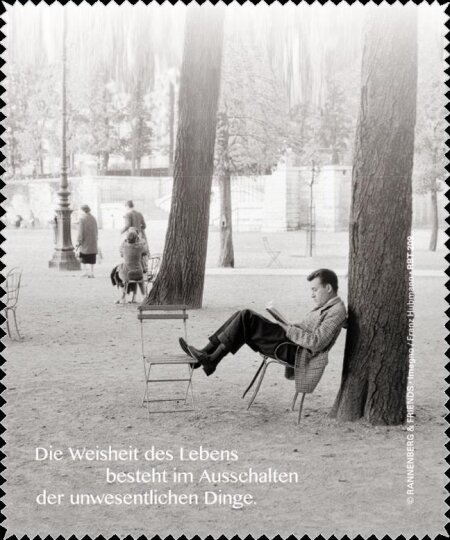 Brillenputztuch / Microfasertuch von Rannenberg & Friends "Die unwesentlichen Dinge"