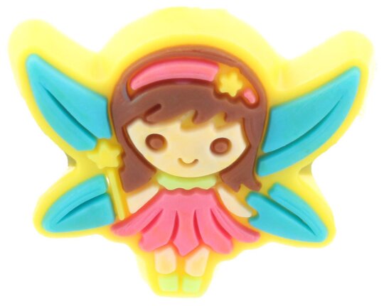 Niedliche Schmuck - Charms "BLINX" aus 3D - Softgummi als Accessoires für Brillenbügel Fee