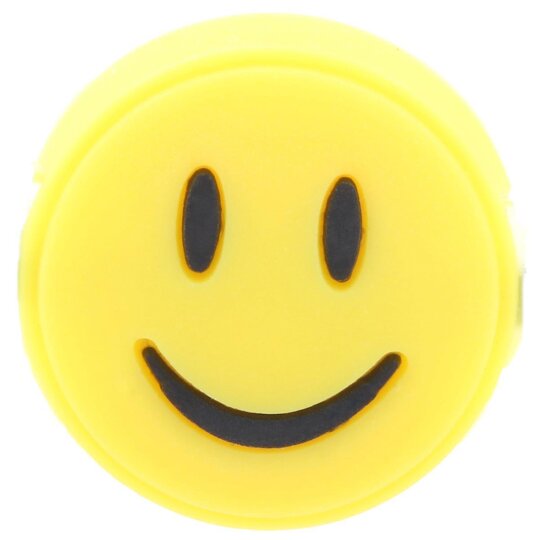 Niedliche Schmuck - Charms "BLINX" aus 3D - Softgummi als Accessoires für Brillenbügel Smiley