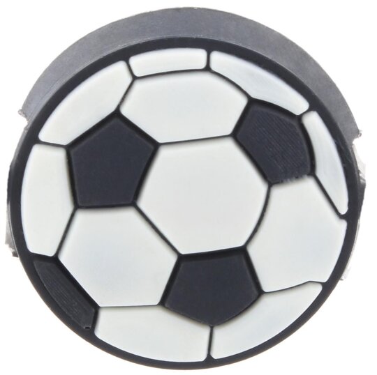 Niedliche Schmuck - Charms "BLINX" aus 3D - Softgummi als Accessoires für Brillenbügel Fußball