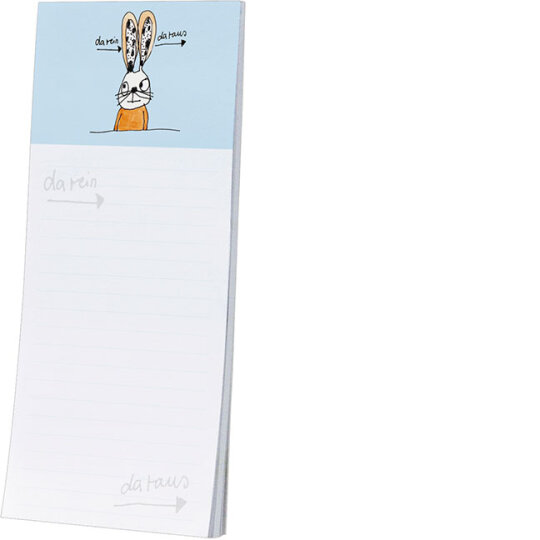 Praktisches Rannenberg & Friends Kühlschrank-Blöckchen "Da rein, da raus"