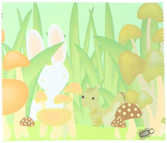 Microfasertuch zum Brille putzen | Wald