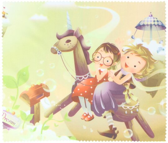 Microfasertuch zum Brille putzen | Reit-Spaß