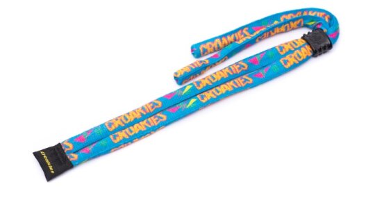 Brillenband CROAKIES SUITER  mit justierbarem Stopper aus Polyester - 40th Geo