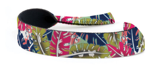 Schwimmfähiges CROAKIES Neopren XL Sportband - gegen rutschende Brillen - Canopy Miami
