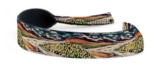 Schwimmfähiges CROAKIES Neopren XL Sportband - Abby Paffrath White Light