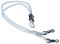 Hochwertiges CROAKIES TERRA SPEC Brillenband mit justierbaren Stopper - Grau