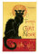 Mikrofaser - Brillenputztuch Microfaser von FRIDOLIN "Chat Noir" 12,5 x 17,5 cm