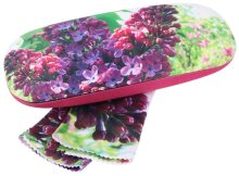 Malerisches Hartschalen - Motivetui "Flieder"...