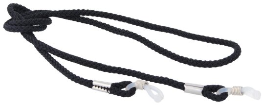 Edles Brillenband aus Nylon mit einstellbaren Silikonschlaufen an den Enden