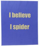 I believe I spider - Hochwertiges Mikrofasertuch mit...