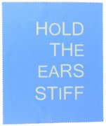 Hold the Ears stiff - Hochwertiges Mikrofasertuch mit...