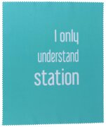 I only understand Station - Hochwertiges Mikrofasertuch...