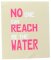 No one can reach me the Water - Hochwertiges Mikrofasertuch mit witzigen "Denglisch" Spruch
