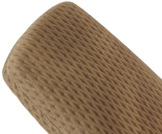 Hartschalen Etui Cardiff aus Kunststoff mit Karo - Design in Beige