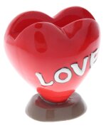 Verspielter Brillenhalter HERZCHEN aus Polyresin mit...