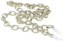 Sehr leichte Stoff - Brillenkette mit gewebten...