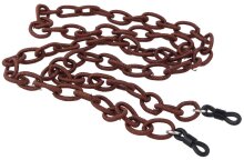 Sehr leichte Stoff - Brillenkette KF31 mit gewebten...