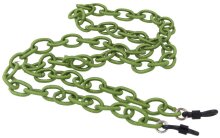 Sehr leichte Stoff - Brillenkette KF31 mit gewebten...