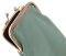 Elegantes Kunstleder- Stecketui CRACE in Grün mit goldenen Akzenten