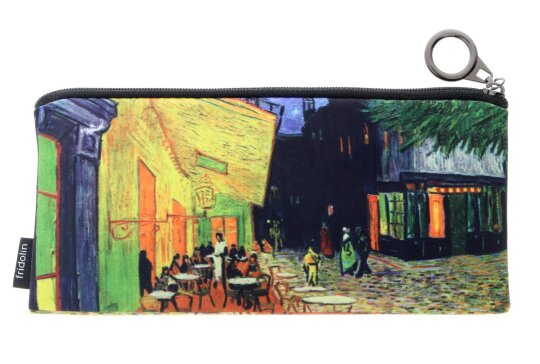 FRIDOLIN Brillenetui Vincent van Gogh "Cafe de Nuit" mit Reißverschluss