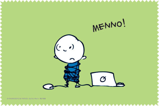 Hochwertiges Microfasertuch / Laptoptuch von Rannenberg & Friends "Menno"