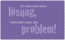 Microfasertuch von Rannenberg & Friends "Ich...