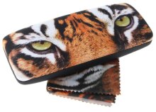 Hochwertiges Hartschalen-Etui NAIROBI mit Tiger-Motiv und...