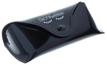 Edles Lack-Taschenetui in Schwarz mit...