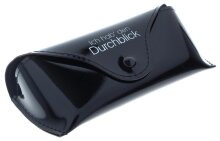 Edles Lack-Taschenetui in Schwarz mit...