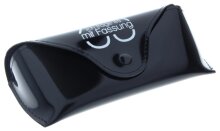 Edles Lack-Taschenetui in Schwarz mit...