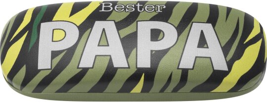 Schönes Hartschalen - Brillenetui für den "Besten PAPA" von Sheepworld