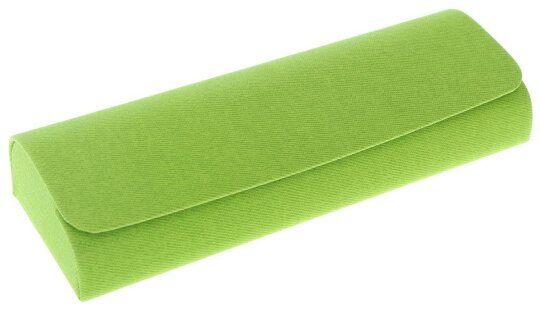 Farbenfrohes Brillenetui FLOREANA COSY mit Magnetverschluss in der Farbe Grün