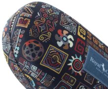 Schwarz-Buntes Sonnenbrillen-Hartschalenetui mit weichem...