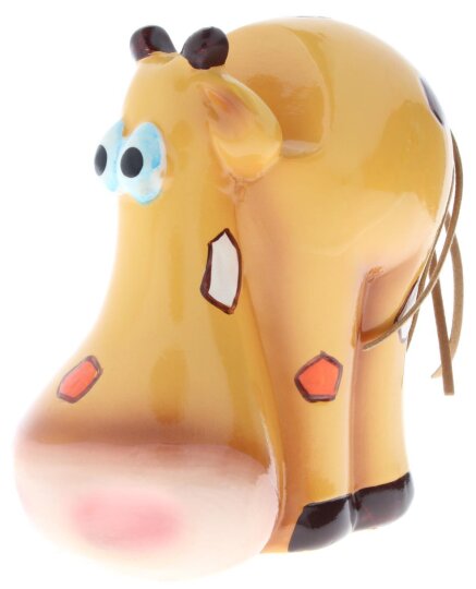 Witzige Brillenhalter "STRIPY" Giraffe aus robustem Polyserin