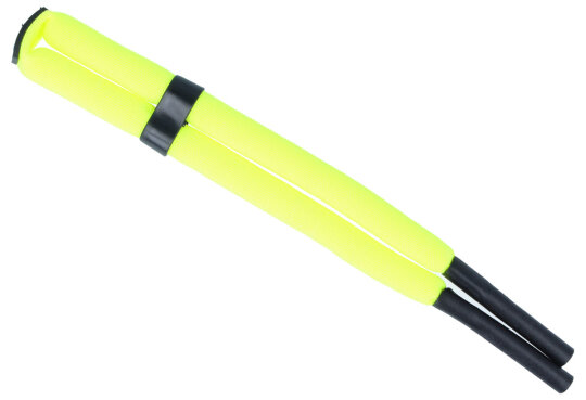 JULBO schwimmfähiges Brillenband - Floater - in Neongelb mit Silikon-Tube-Endstück