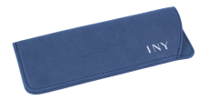 Weiches Einstecketui MOOSY aus Moosgummi in Dunkelblau