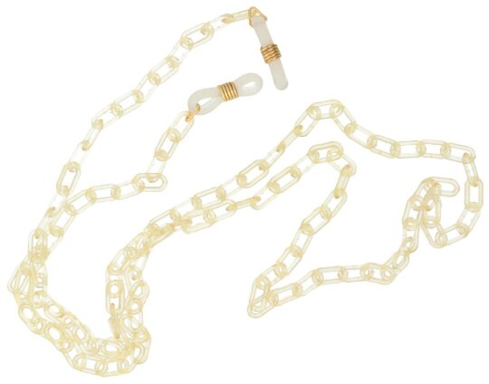 Stilvolle Brillenkette CP ASSORTITO aus hochwertigem Kunststoff in Gelb