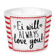 SHEEPWORLD - lustiger Eierbecher "EI WILL ALWAYS...