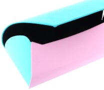 Hübsches Kunstleder - Brillenetui mit...